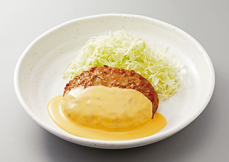 シマエナガとチーズソースハンバーグ ハンバーグチーズソース | 新潟大学生協 第1食堂 | CoMenu+